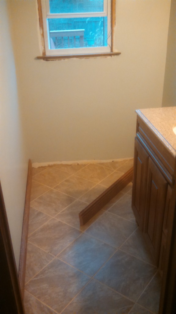 Bathroom remodel