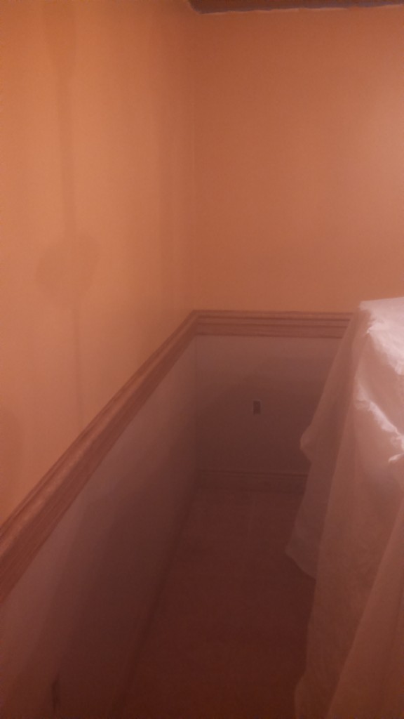 Custom wall paneling prep