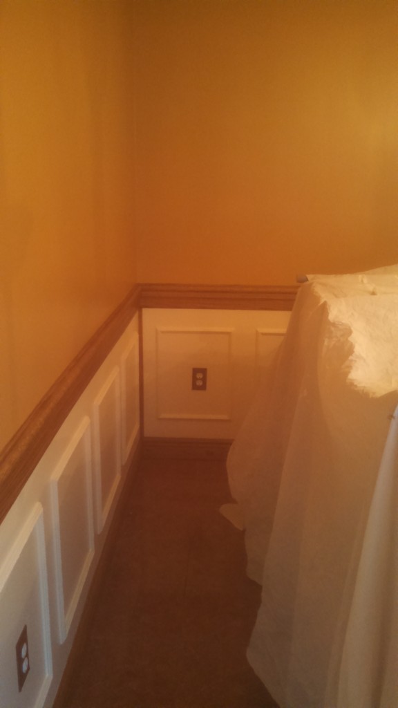 Custom wall paneling