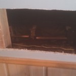 Cutout damaged section