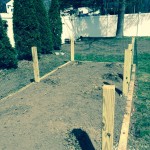 Posts set in concrete