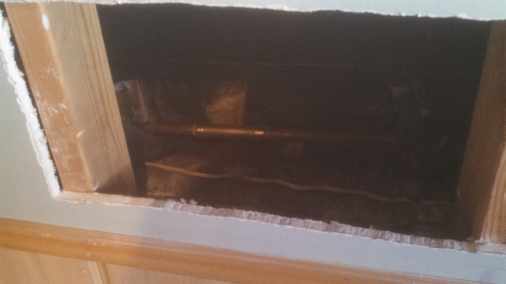 Installed a coupling